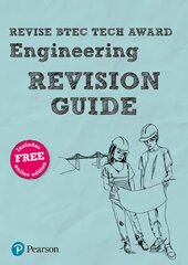 Pearson REVISE BTEC Tech Award Engineering Revision Guide: for home learning, 2022 and 2023 assessments and exams цена и информация | Книги по социальным наукам | pigu.lt