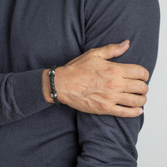 Lotus Style Темно-коричневый кожаный браслет Urban Man LS2093-2/2 цена и информация | Мужские украшения | pigu.lt
