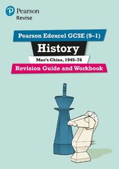 Pearson REVISE Edexcel GCSE (9-1) History Mao's China Revision Guide and   Workbook: for home learning, 2022 and 2023 assessments and exams Online ed цена и информация | Книги для подростков и молодежи | pigu.lt