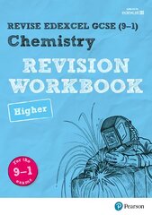 Pearson REVISE Edexcel GCSE (9-1) Chemistry Higher Revision Workbook: for home learning, 2022 and 2023 assessments and exams цена и информация | Книги для подростков и молодежи | pigu.lt