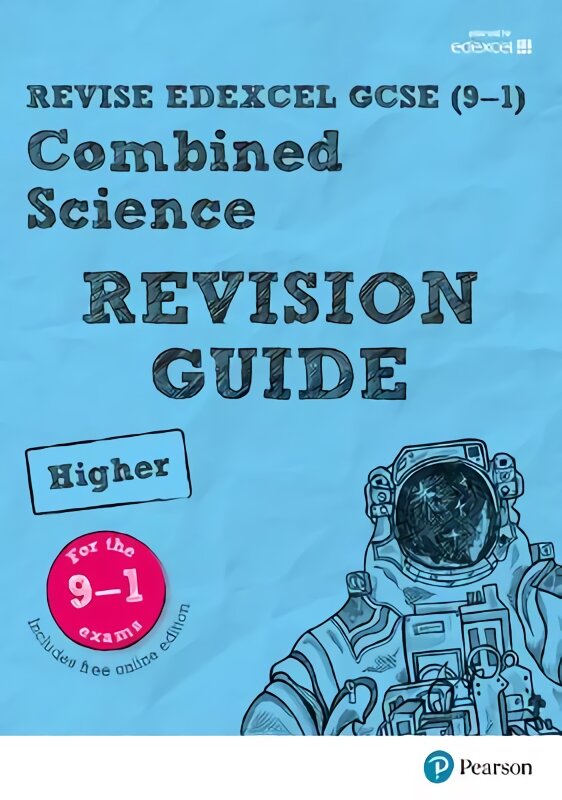 Pearson Revise Edexcel Gcse (9-1) Combined Science Higher Revision Guide: for home learning, 2022 and 2023 assessments and exams, Higher, Revise Edexcel Gcse (9-1) Combined Science Higher Revision Guide kaina ir informacija | Knygos paaugliams ir jaunimui | pigu.lt