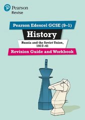 Pearson REVISE Edexcel GCSE (9-1) History Russia and the Soviet Union   Revision Guide and Workbook: for home learning, 2022 and 2023 assessments and exams Online ed цена и информация | Книги для подростков  | pigu.lt