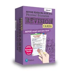 Pearson Revise Edexcel Gcse 9-1 Physical Education Revision Cards: for home learning, 2022 and 2023 assessments and exams kaina ir informacija | Knygos paaugliams ir jaunimui | pigu.lt