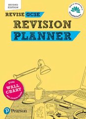 Pearson REVISE GCSE Revision Planner: for home learning, 2022 and 2023 assessments and exams Student edition цена и информация | Книги для подростков и молодежи | pigu.lt