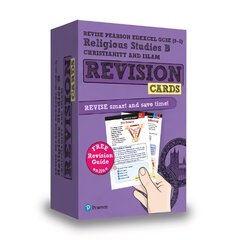 Pearson Revise Edexcel Gcse 9-1 Religious Studies Christianity & Islam Revision Cards: for home learning, 2022 and 2023 assessments and exams kaina ir informacija | Knygos paaugliams ir jaunimui | pigu.lt