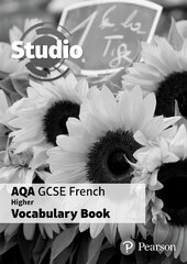 Studio AQA GCSE French Higher Vocab Book (pack of 8) kaina ir informacija | Knygos paaugliams ir jaunimui | pigu.lt