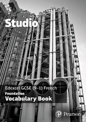 Studio Edexcel GCSE French Foundation Vocab Book (pack of 8) kaina ir informacija | Užsienio kalbos mokomoji medžiaga | pigu.lt