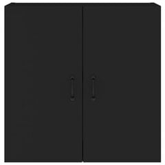 Sieninė spintelė, juoda, 60x31x60cm, apdirbta mediena цена и информация | Шкафчики в гостиную | pigu.lt