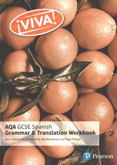 Viva! AQA GCSE Spanish Grammar and Translation Workbook цена и информация | Книги для подростков и молодежи | pigu.lt