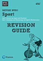 Pearson Revise Btec First in Sport Revision Guide: for home learning, 2022 and 2023 assessments and exams цена и информация | Книги для подростков и молодежи | pigu.lt
