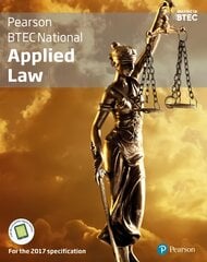 BTEC National Applied Law student book plus Active book: For the 2017 specifications цена и информация | Книги по экономике | pigu.lt