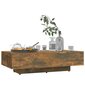 Kavos staliukas, dūminio ąžuolo, 115x60x31cm, apdirbta mediena kaina ir informacija | Kavos staliukai | pigu.lt