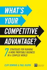 What's Your Competitive Advantage?: 7 strategies to discover your next source of value kaina ir informacija | Ekonomikos knygos | pigu.lt
