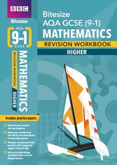 BBC Bitesize AQA GCSE (9-1) Maths Higher Workbook for home learning, 2021 assessments and 2022 exams: for home learning, 2022 and 2023 assessments and exams kaina ir informacija | Knygos paaugliams ir jaunimui | pigu.lt