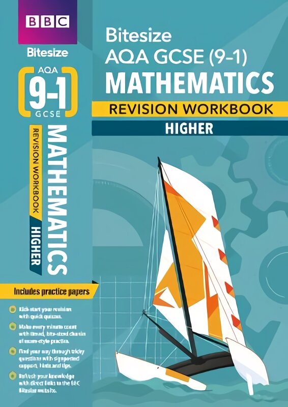 BBC Bitesize AQA GCSE (9-1) Maths Higher Workbook for home learning, 2021 assessments and 2022 exams: for home learning, 2022 and 2023 assessments and exams цена и информация | Knygos paaugliams ir jaunimui | pigu.lt