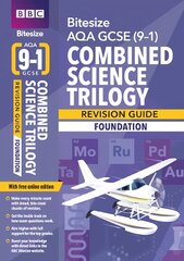 BBC Bitesize AQA GCSE (9-1) Combined Science Trilogy Foundation Revision Guide kaina ir informacija | Knygos paaugliams ir jaunimui | pigu.lt