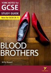 Blood Brothers STUDY GUIDE: York Notes for GCSE (9-1): - everything you need to catch up, study and prepare for 2022 and 2023 assessments and exams цена и информация | Книги для подростков и молодежи | pigu.lt