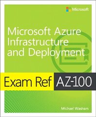 Exam Ref AZ-103 Microsoft Azure Administrator kaina ir informacija | Ekonomikos knygos | pigu.lt