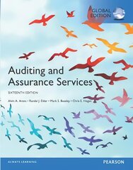 Auditing and Assurance Services, Global Edition 16th edition kaina ir informacija | Ekonomikos knygos | pigu.lt