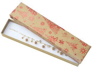 JK Box Kalėdų dovanų popierinė dėžutė KX-9 / A7 kaina ir informacija | Dovanų pakavimo priemonės | pigu.lt