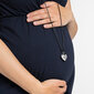 Kaklo papuošalas moterims Mummy Bell Heart RSS цена и информация | Kaklo papuošalai | pigu.lt