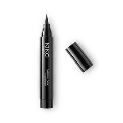 Глубоко-чёрный маркер для глаз  Kiko Milano Daring Look Eye Marker, 2.5ml цена и информация | Тушь, средства для роста ресниц, тени для век, карандаши для глаз | pigu.lt