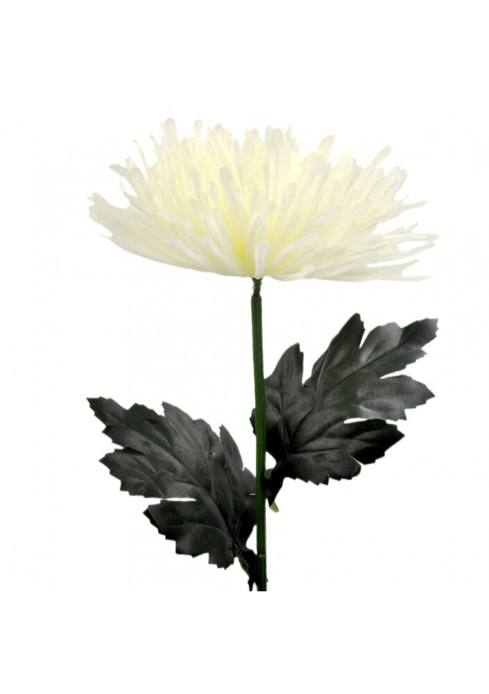 Dirbtinė gėlė chrizantema, 70 cm цена и информация | Dirbtinės gėlės | pigu.lt