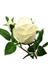 Dirbtinė rožių šakelė, 52 cm kaina ir informacija | Dirbtinės gėlės | pigu.lt