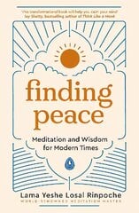 Finding Peace: Meditation and Wisdom for Modern Times kaina ir informacija | Saviugdos knygos | pigu.lt