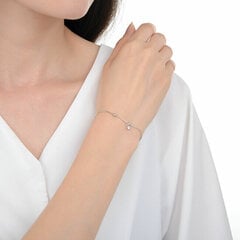 MOISS Нежный серебряный браслет с подвесками B0000639 цена и информация | Женские браслеты | pigu.lt