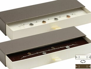 JK Box Šiuolaikinė dovanų dėžutė apyrankei DE-9 / A21 / A20 kaina ir informacija | Dovanų pakavimo priemonės | pigu.lt