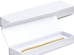 JK Box Balta dovanų dėžutė apyrankei VG-9 / AW kaina ir informacija | Dovanų pakavimo priemonės | pigu.lt
