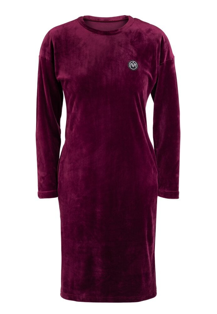 Aksominė suknelė moterims, violetinė kaina ir informacija | Suknelės | pigu.lt