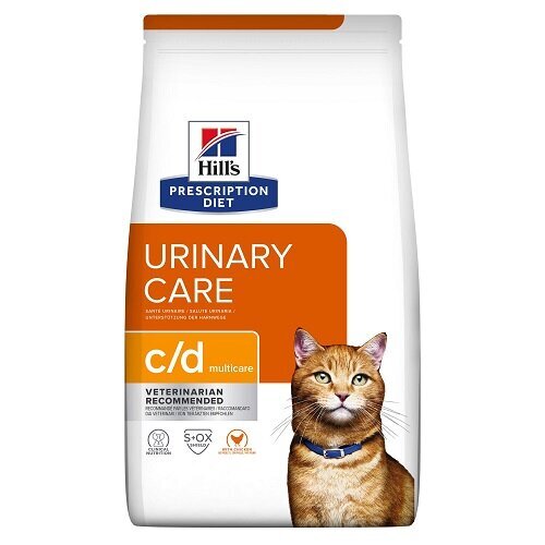 Hill's Prescription Diet Feline c/d sausas maistas katėms, 3 kg kaina ir informacija | Sausas maistas katėms | pigu.lt