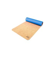 JOGOS KILIMĖLIS EASY YOGA CORK YOGA MAT NATURAL BLUE цена и информация | Коврики для йоги, фитнеса | pigu.lt