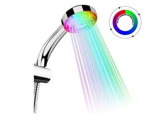 LED dušo galvutė Tryll kaina ir informacija | Maišytuvų ir dušų priedai | pigu.lt