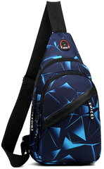 Маленький мужской рюкзак R10, синий цена и информация | Мужские сумки | pigu.lt