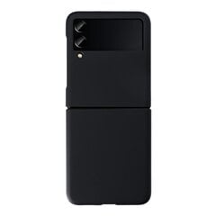 Чехол Forcell Slim Samsung Z Flip3 5G, черный цена и информация | Чехлы для телефонов | pigu.lt