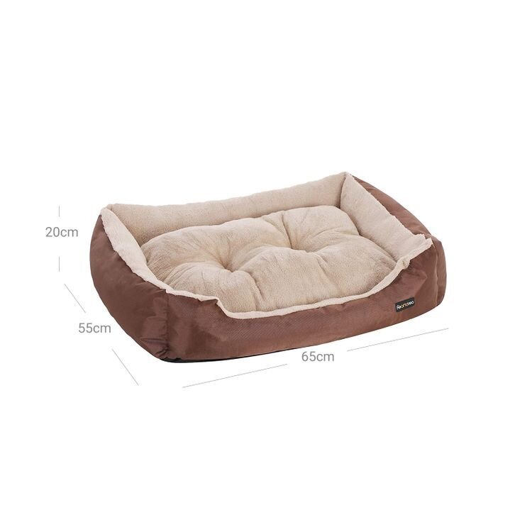 Feandrea šuns guolis, PGW03Z, rudas kaina ir informacija | Guoliai, pagalvėlės | pigu.lt