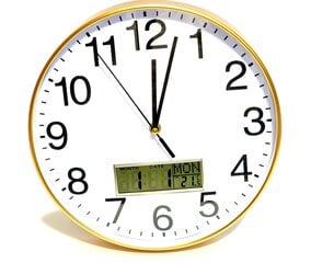 Sieninis laikrodis, 30cm kaina ir informacija | Laikrodžiai | pigu.lt