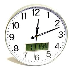 Sieninis laikrodis, 35cm kaina ir informacija | Laikrodžiai | pigu.lt
