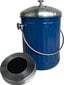 Bio atliekų surinkimo konteineris su aktyvintos anglies filtru Bioproffa bio atliekų perdirbimui ir kompostavimui, mėlynas, 5L, plienas цена и информация | Komposto dėžės, lauko konteineriai | pigu.lt