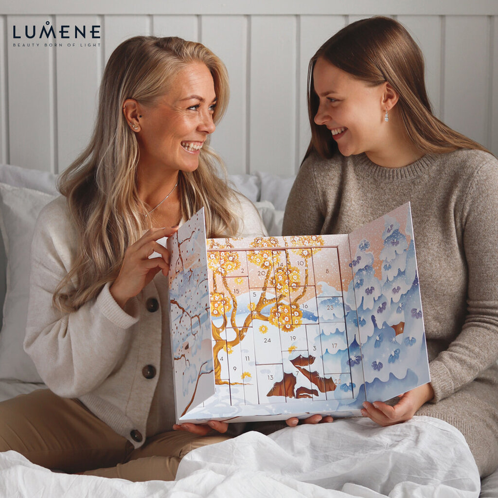 Kosmetikos rinkinys Advento kalendorius Lumene Advent Calendar 2022 24 Nordic Beauty Treasures kaina ir informacija | Veido kremai | pigu.lt