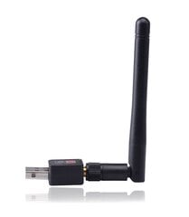 USB - Wifi Adapteris su antena 600Mbps 2.4/5GHz kaina ir informacija | Adapteriai, USB šakotuvai | pigu.lt