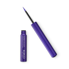 Skystas akių pieštukas Kiko Milano Super Colour Waterproof Eyeliner, 05 Violet kaina ir informacija | Akių šešėliai, pieštukai, blakstienų tušai, serumai | pigu.lt