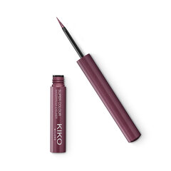 Skystas akių pieštukas Kiko Milano Super Colour Waterproof Eyeliner, 07 Burgundy kaina ir informacija | Akių šešėliai, pieštukai, blakstienų tušai, serumai | pigu.lt