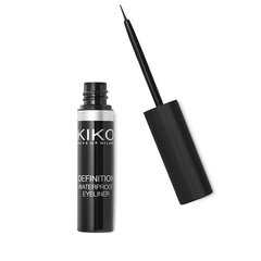 Vandeniui atsparus akių pieštukas Kiko Milano Definition Waterproof Eyeliner kaina ir informacija | Akių šešėliai, pieštukai, blakstienų tušai, serumai | pigu.lt