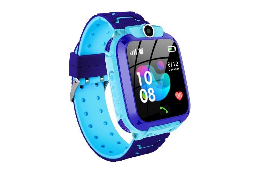 GoGPS K16S Light Blue/Dark Blue цена и информация | Išmanieji laikrodžiai (smartwatch) | pigu.lt