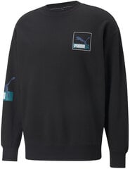 Мужской джемпер Puma Brand Love Crew Tr 535630 01 535630 01/M, черный цена и информация | Мужские толстовки | pigu.lt