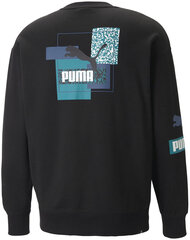 Мужской джемпер Puma Brand Love Crew Tr 535630 01 535630 01/M, черный цена и информация | Мужские толстовки | pigu.lt